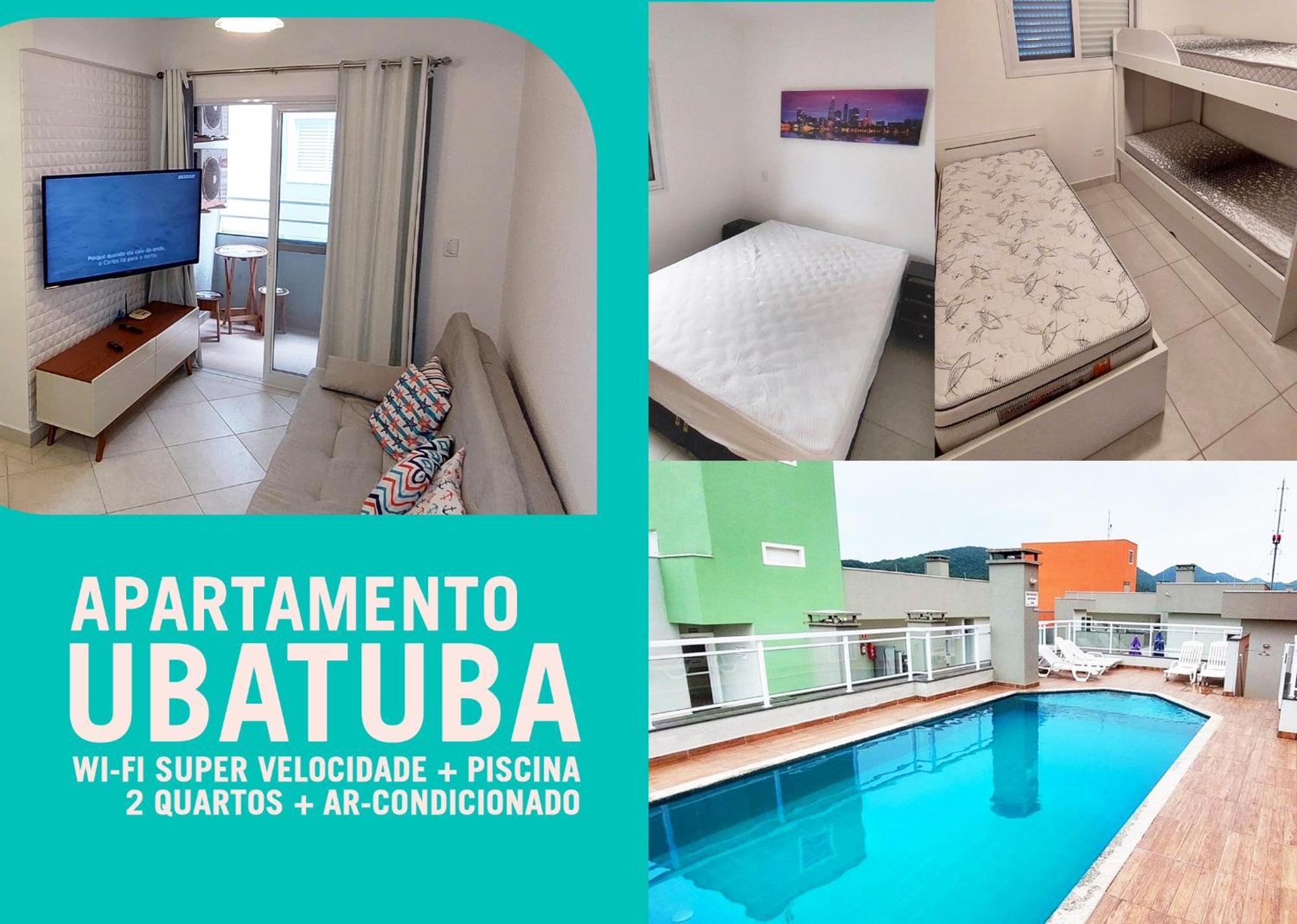 Apartamento Ubatuba Itagua - Ar - Wifi Exteriér fotografie